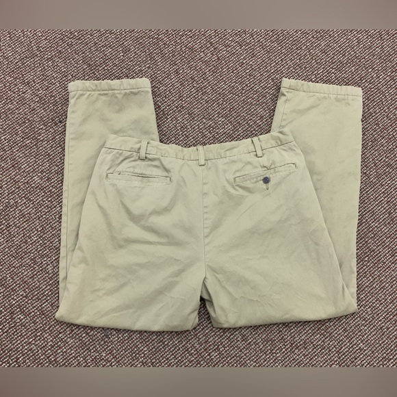 Men’s 37 x 30 Lands’ End 100% Cotton Flannel Lined Traditional Fit Chino Pants - Picture 15 of 15